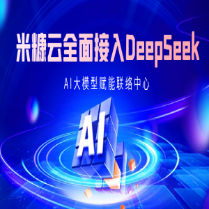 米糠云×DeepSeek：國產(chǎn)大模型賦能聯(lián)絡(luò)中心跨越式效果提升！