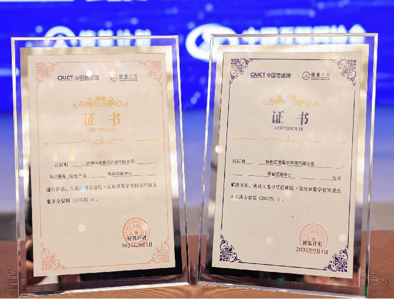 喜訊 | 米糠云再度入選中國(guó)信通院數(shù)字化轉(zhuǎn)型全景圖，再獲國(guó)家級(jí)認(rèn)證！